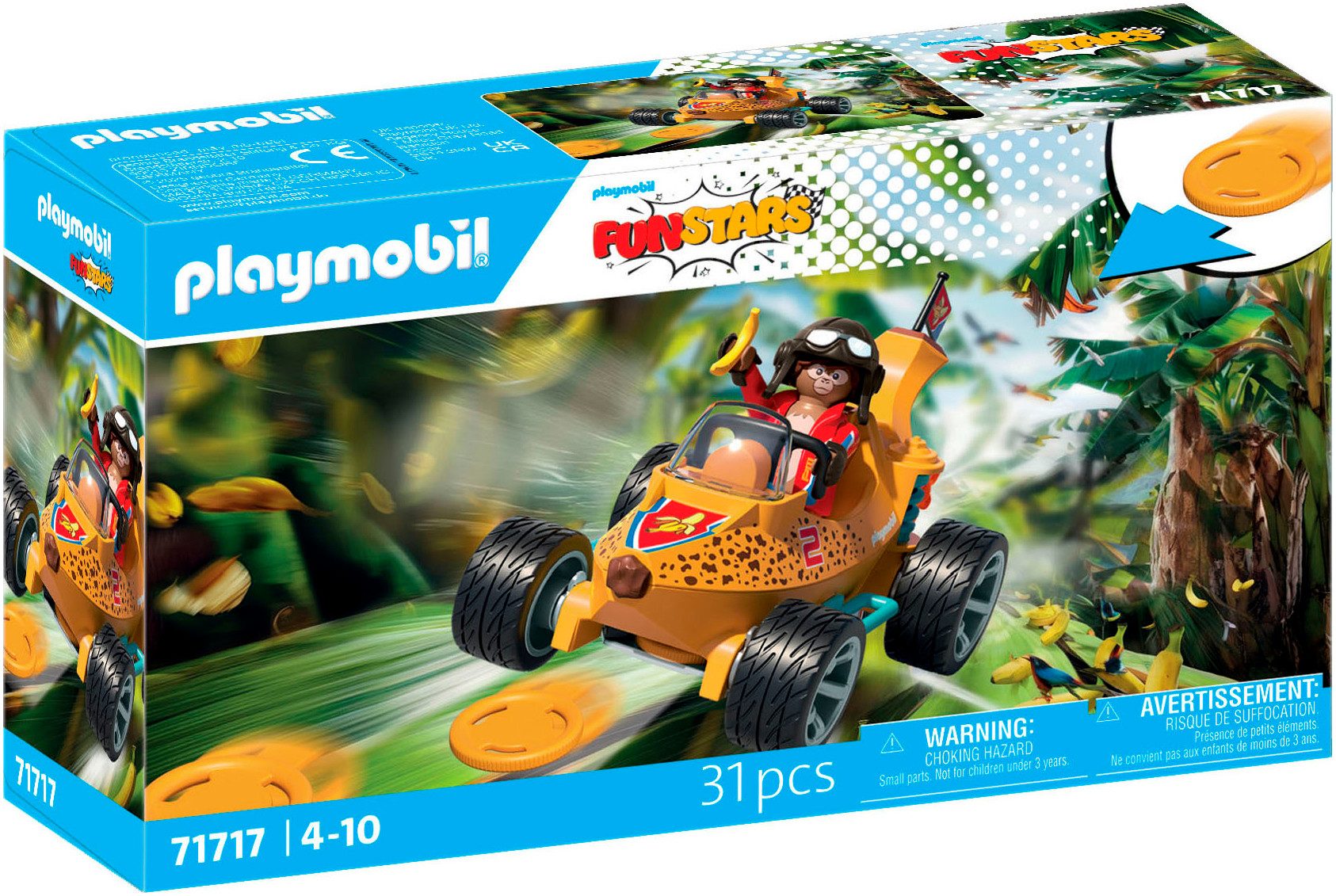 Playmobil® Rasende Banane (71717), Funstars Konstruktions-Spielset, (31 St) günstig online kaufen
