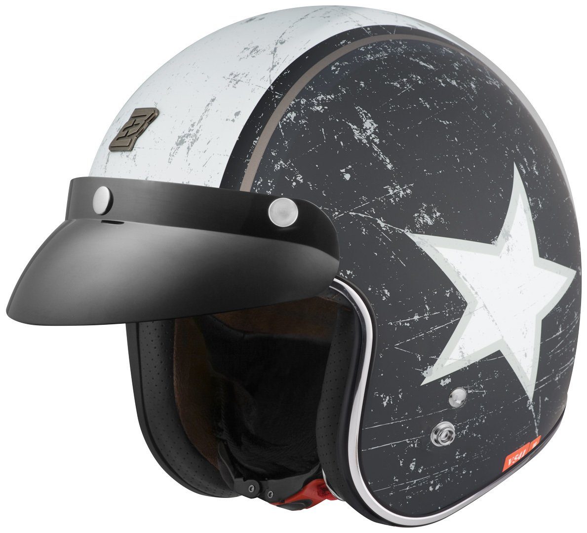 Bogotto Motorradhelm V541 Rebel Jethelm