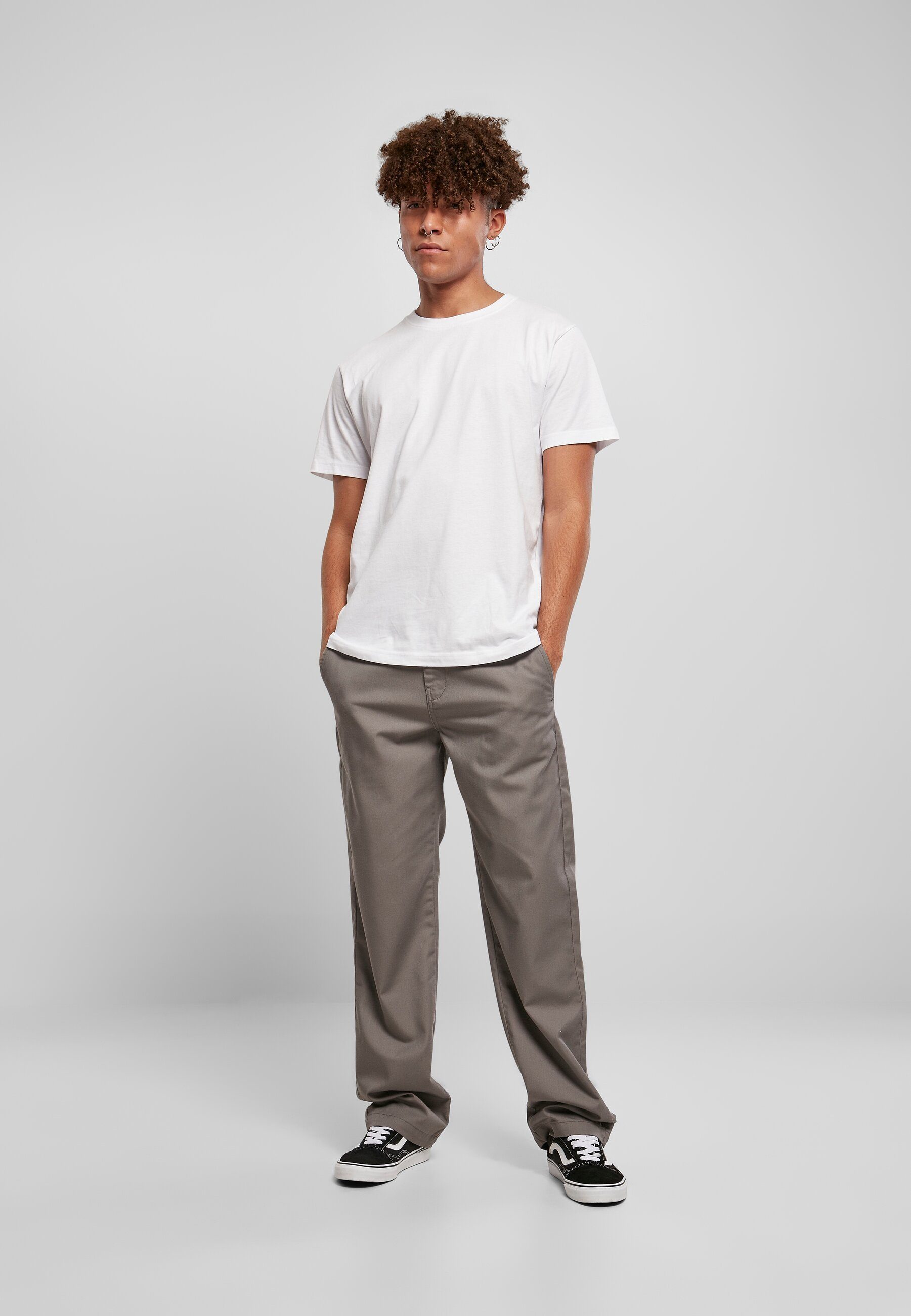 URBAN CLASSICS Stoffhose asphalt Herren Workwear Classic Pants (1-tlg)