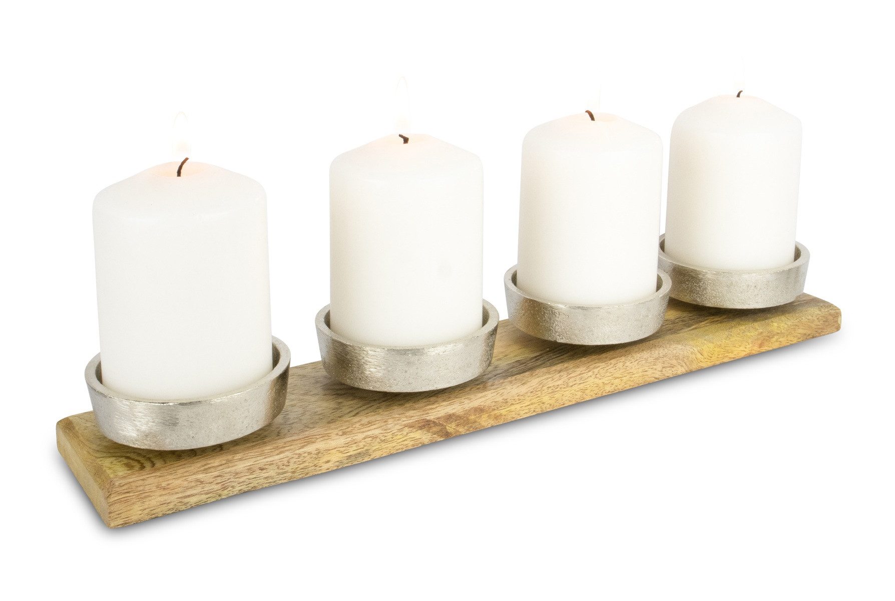 RIFFELMACHER & WEINBERGER Adventsleuchter Adventsleuchter, 4 Kerzenhalter, günstig online kaufen