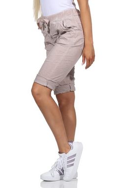 CLEO STYLE Bermudas Damen Bermuda 20828 34-38 Rosa