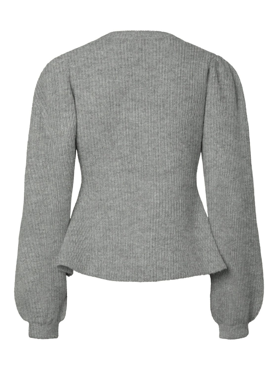 pieces Strickjacke PCSILLY LS PUFF KNIT CARDIGAN NOOS BC Materialmix