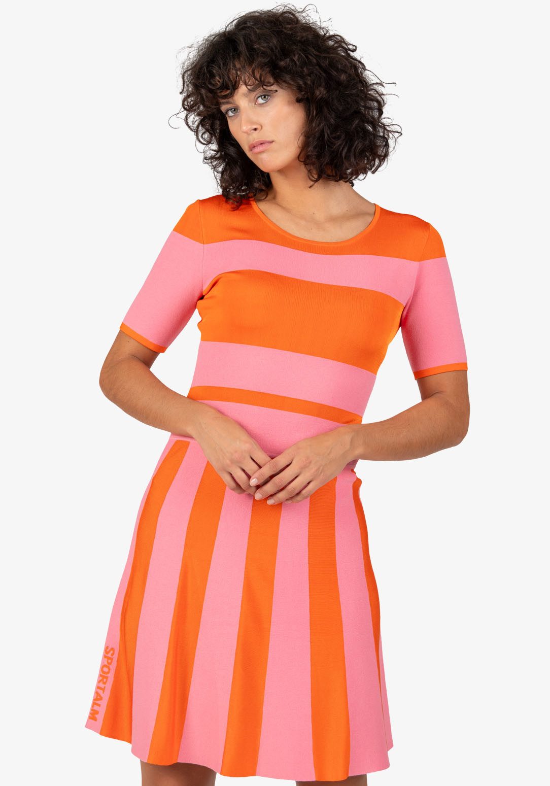 Sportalm Kitzbühel Strickkleid mit Streifen günstig online kaufen