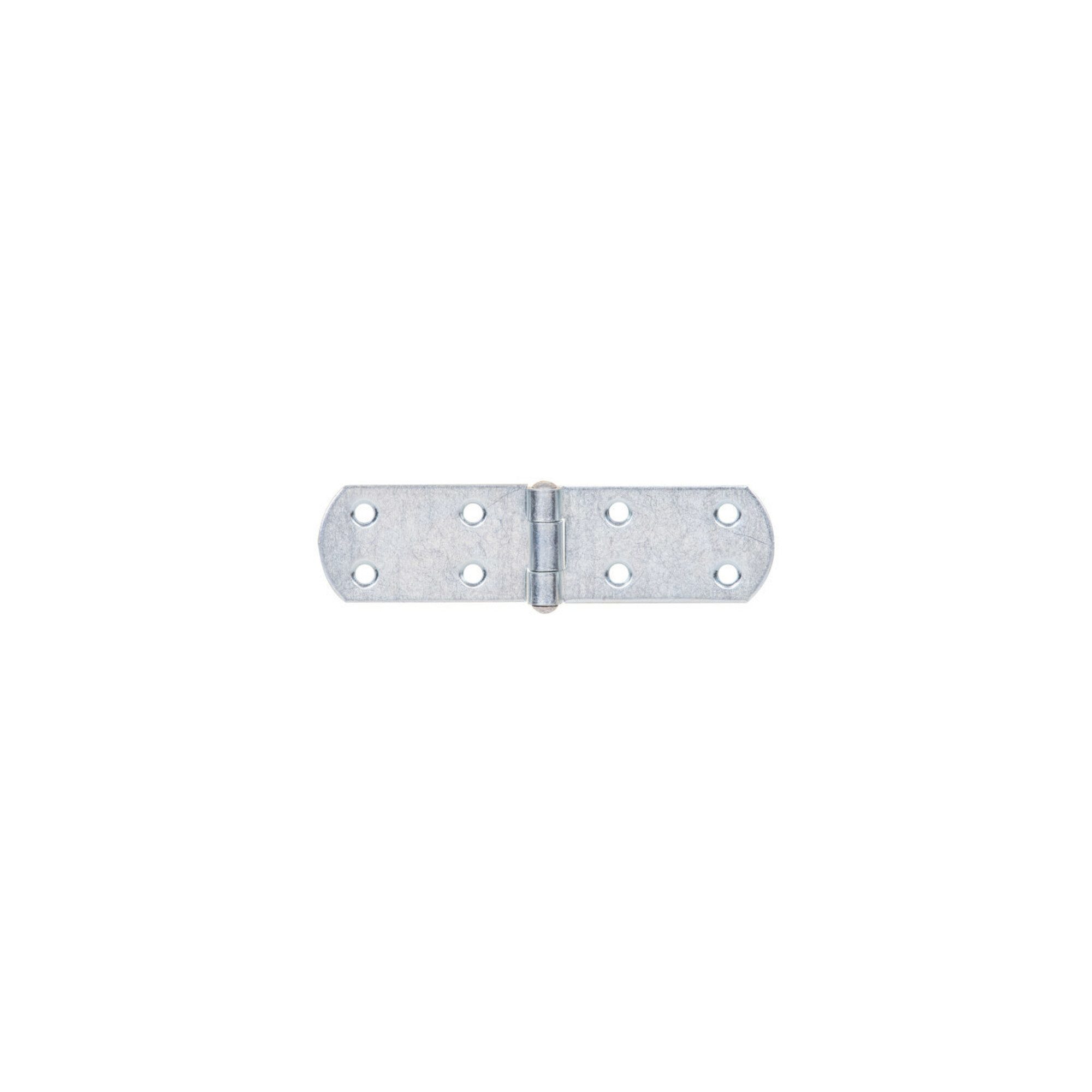 Alberts Rohrschelle GAH Alberts Kistenband mit vernietetem Stift L 135mm Stahl roh, gelb g