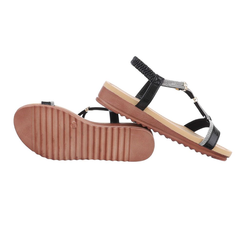 Ital-Design Damen Freizeit Riemchensandalette (85960573) Keilabsatz/Wedge K günstig online kaufen