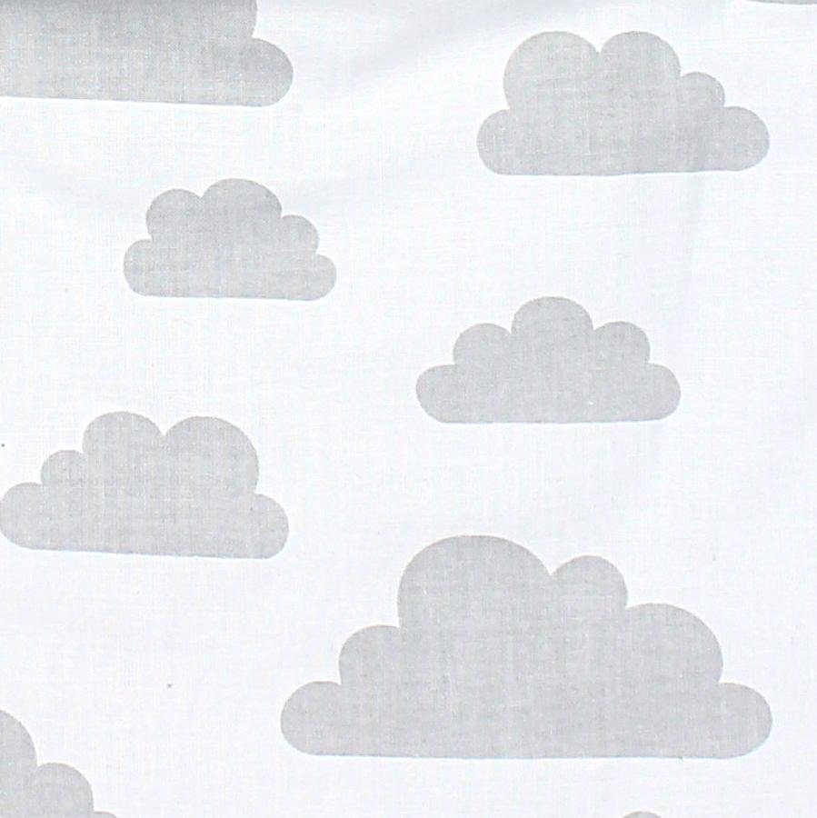 für TupTam Wolken Baby Jungen Mädchen Babyschlafsack Grau Schlafsack Strampelsack Winterschlafsack