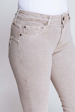 Zhrill Mom-Jeans Skinny Jeans KELA Grau angenehmer Tragekomfort