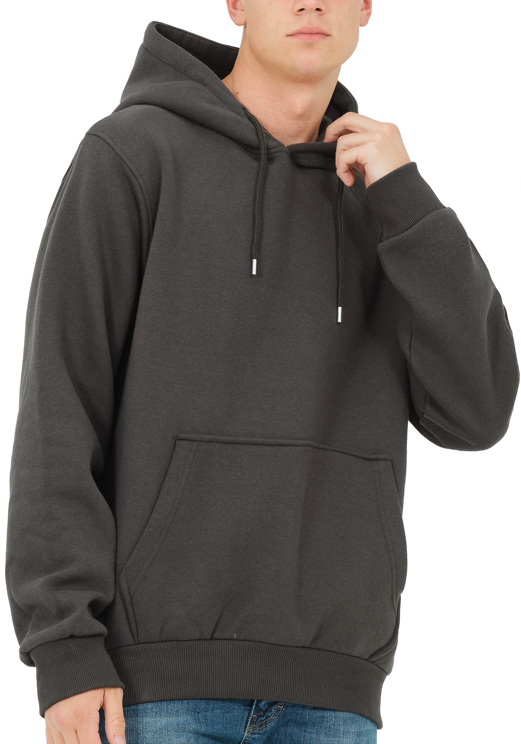 S&S Kapuzensweatshirt Hoodie Herren Kapuzenpullover Moderne Sweatshirt Baumwollmischung Fleece Pullover Hoody