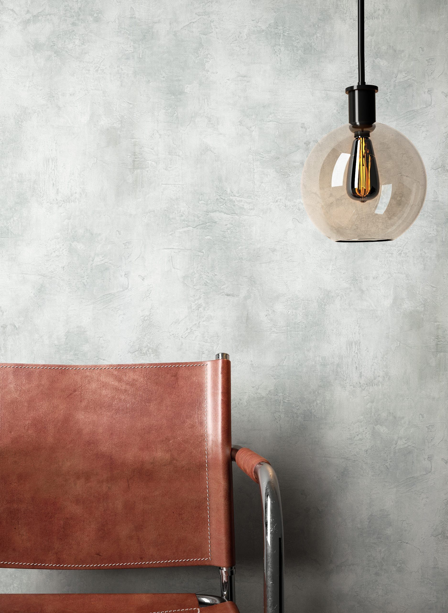 Newroom Vliestapete Milya Light Grey Tapete Betontapete Beton,Zement,Putz-Optik, Grau Tapete Modern Beton - Betonwand Betonoptik Hellgrau Industrial Bauhaus Zem – Bild 3 von 3