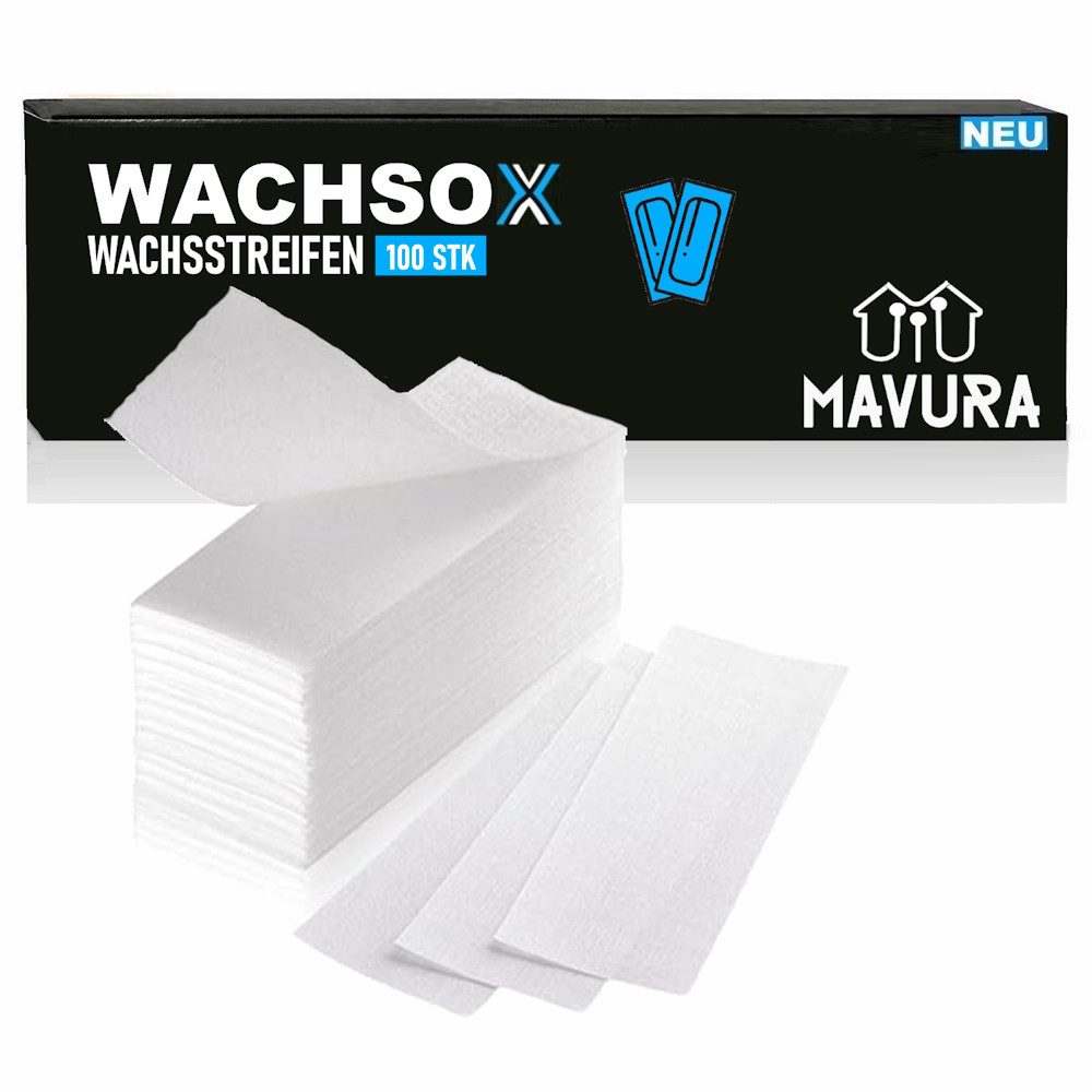 Kaltwachsstreifen WACHSOX Vliesstreifen Warmwachs Kaltwachs Zuckerpaste Sugaring