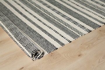 Teppich Mindful Mess 160x230 cm, KUNSTLOFT, rechteckig, Höhe: 10 mm, handgefertigter Läufer aus robusten Material