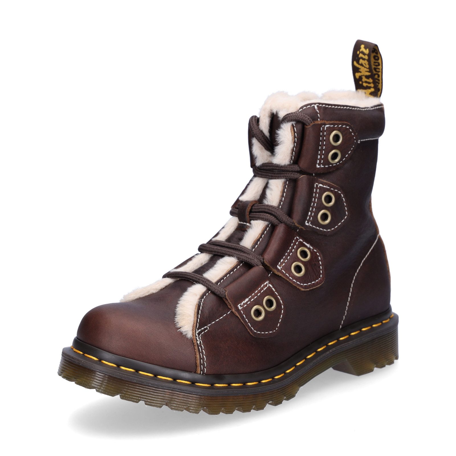 DR. MARTENS Dr. Martens Damen Schnürboot dunkelbraun Schnürboots