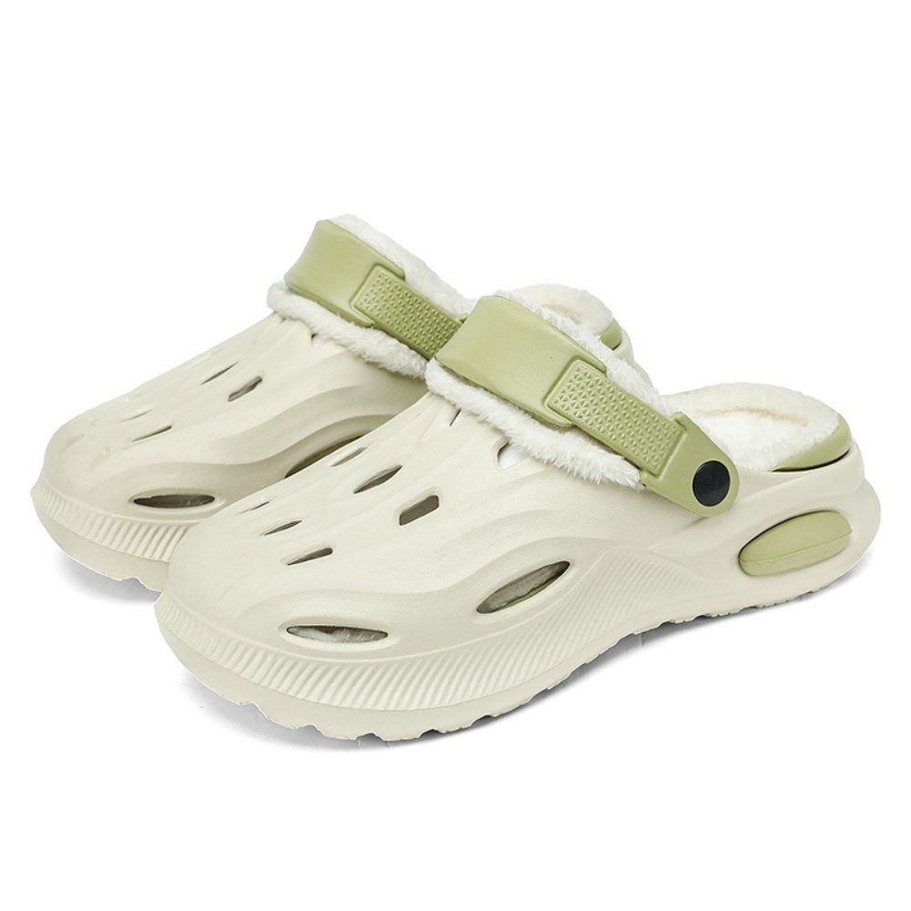 HUSK'SWARE Clog (Gefütterte Сабо für Damen und Herren – warme) Gefütterte Lochschuhe – komfortabel, warm und atmungsaktiv