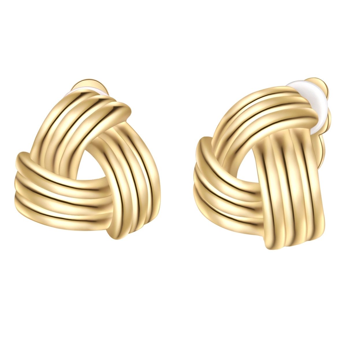 Yokoamii Paar Ohrclips gelbgold günstig online kaufen