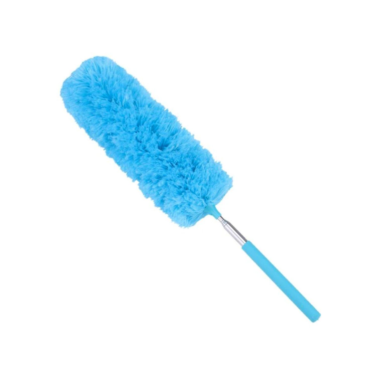 TSB Werk Staubwedel Teleskop Staubwedel Staubfänger Staubwischer blau 33cm - 81cm ausziehb