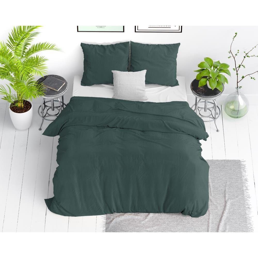 Sitheim-Europe Bettwäsche STONE WASHED Baumwolle Bettbezug & Kissenbezüge, günstig online kaufen