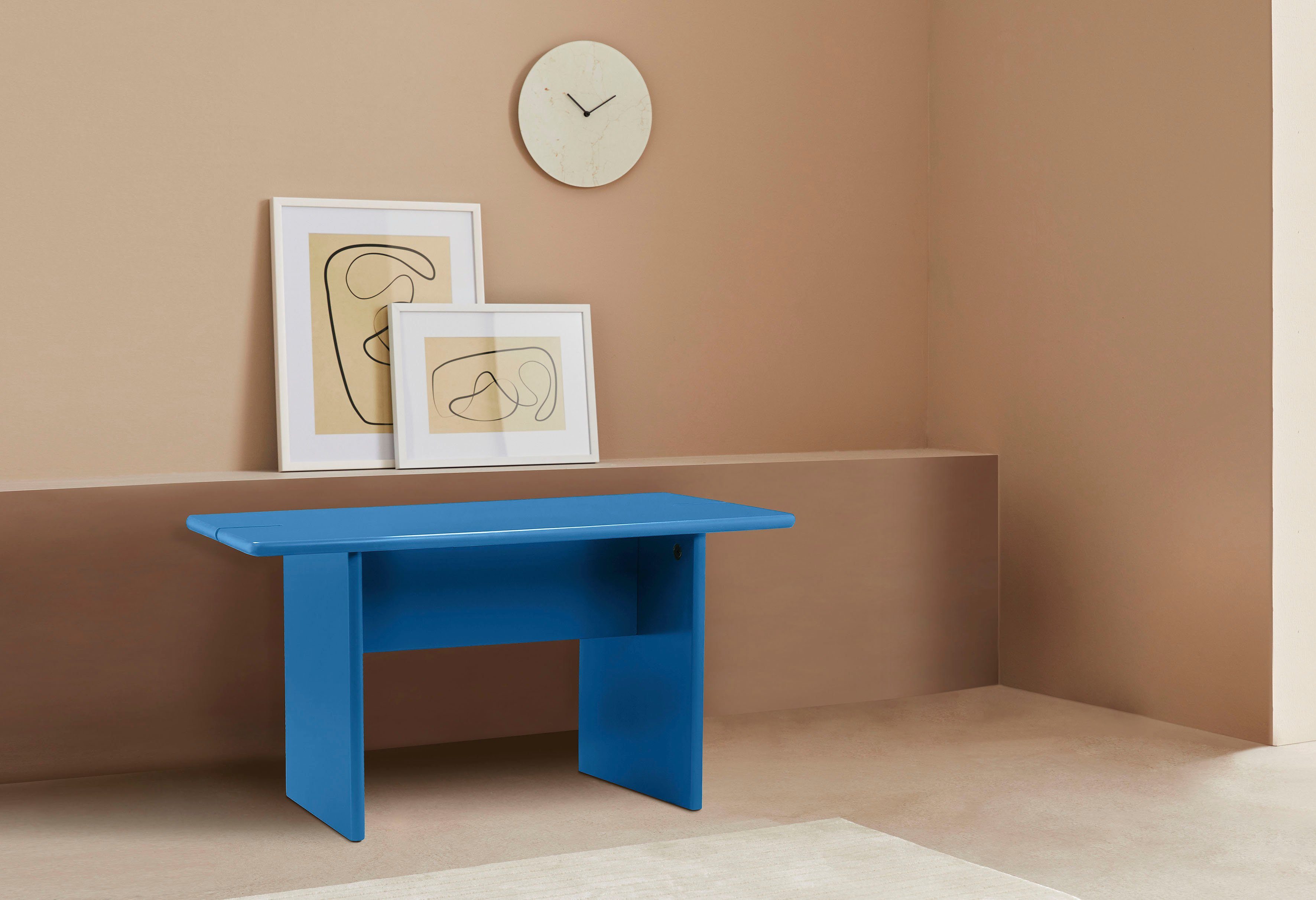 Sitzhöhe Home by Gercke Lena Breiten Farben, In und blau LeGer Riana, 4 45 Sitzbank cm