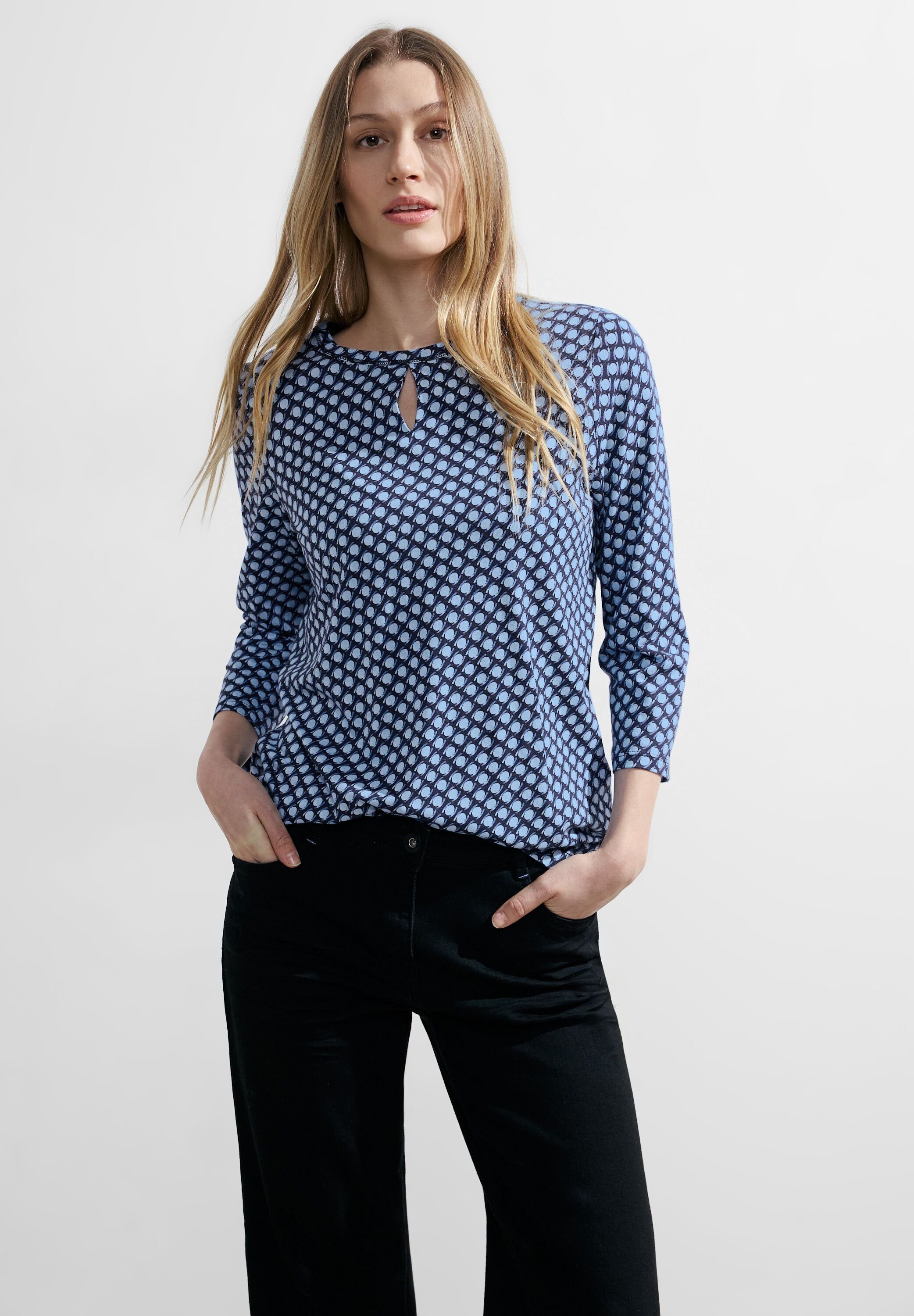 CECIL 3/4-Arm-Shirt im Tunika-Style