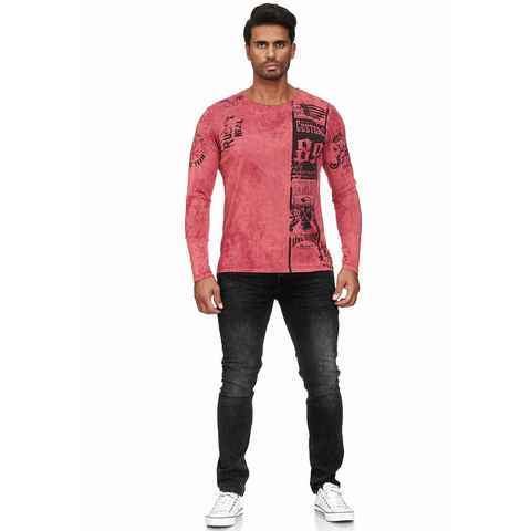 Rusty Neal Langarmshirt mit coolem Print