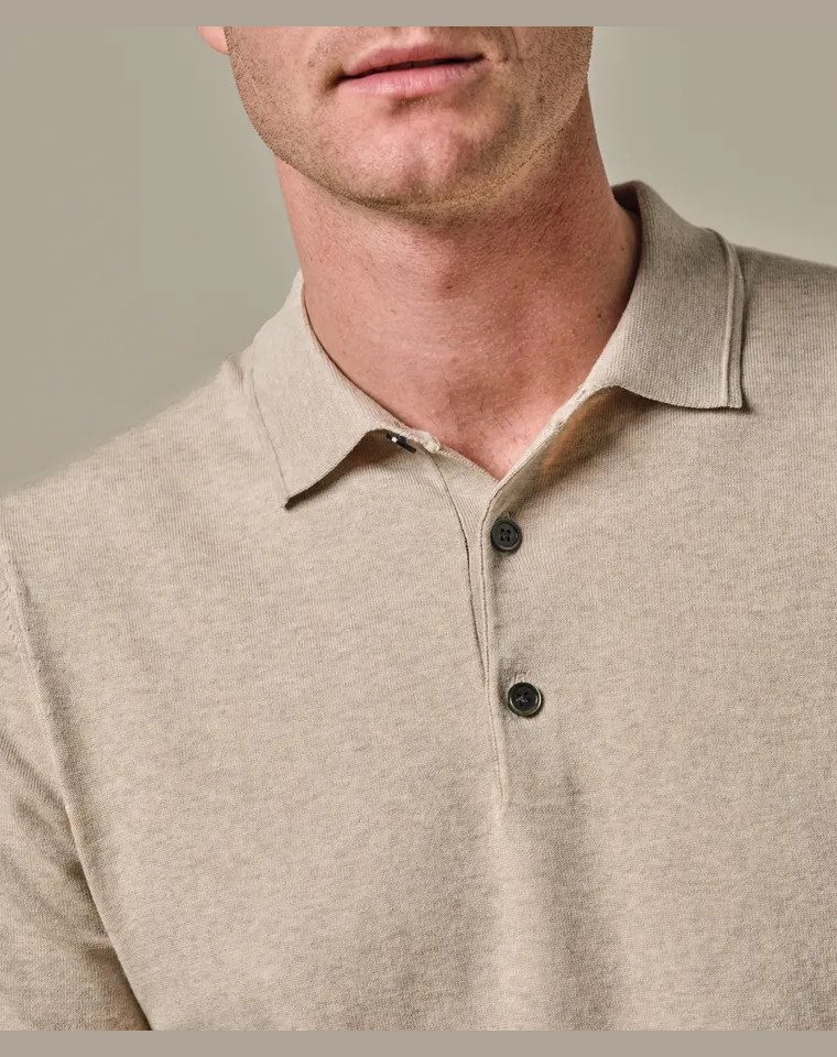 Profuomo Poloshirt POLO SS SAND