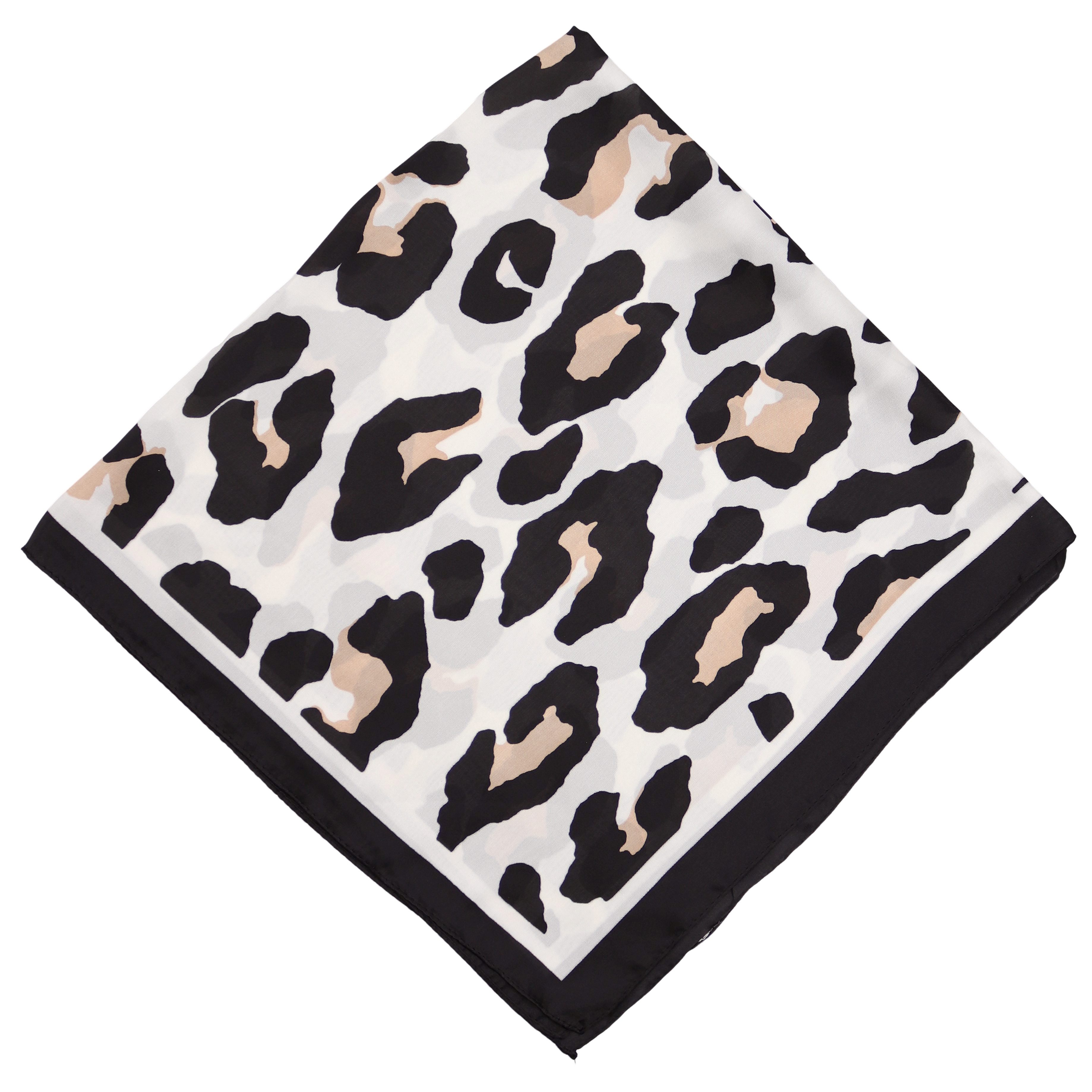 MIRROSI Nickituch Vierecktuch ca. 66x66cm wunderschöne Mustern, Damen Halstuch ideal für Frühling, Sommer oder Herbst