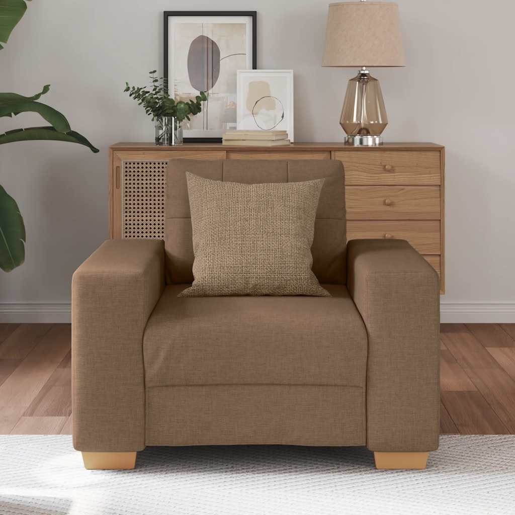 vidaXL Sofa Sofa-Sessel Braun 60 cm günstig online kaufen