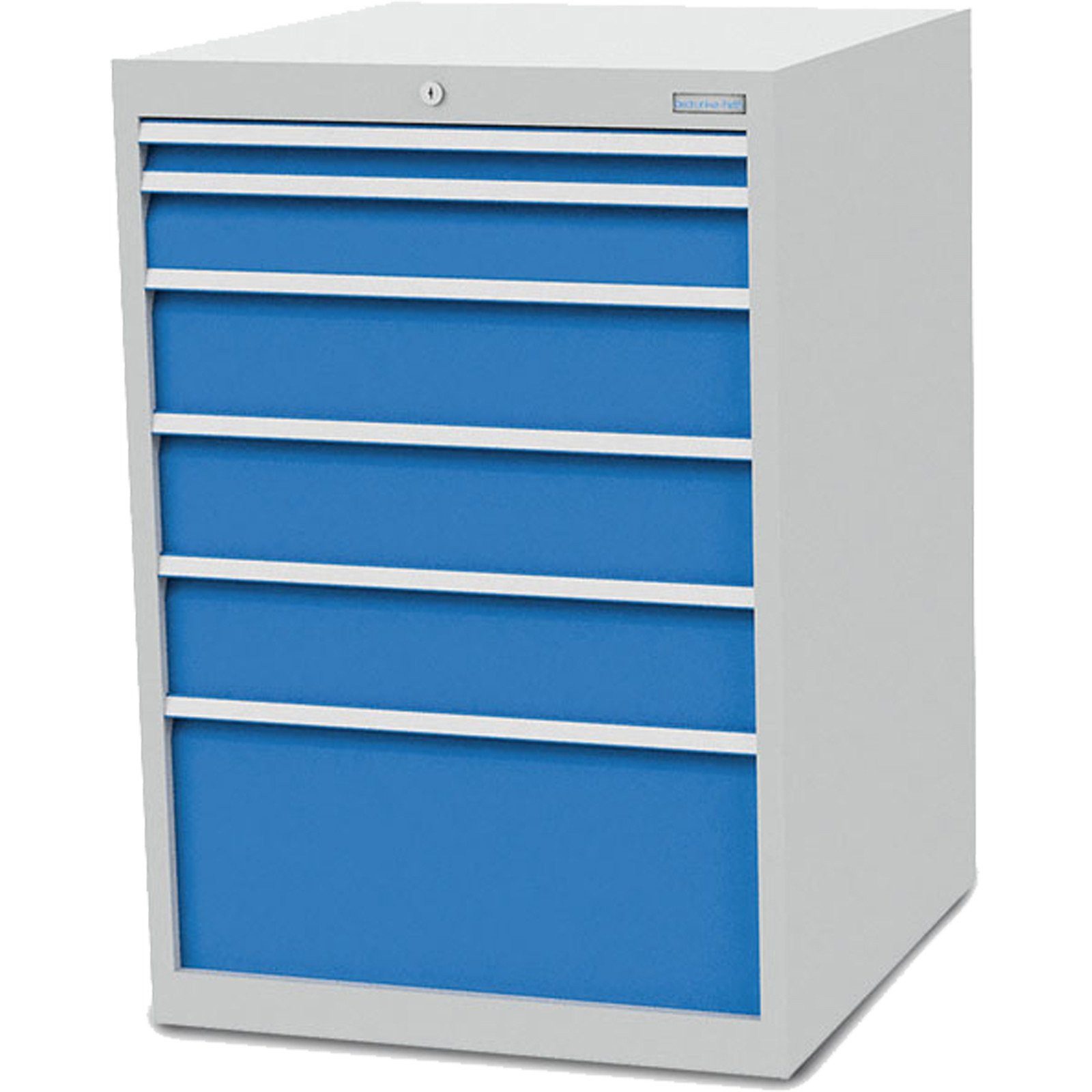 BEDRUNKA+HIRTH Schubladeneinsatz Bedrunka+Hirth Schubladenschrank Tiefe 736 mm R 24-24 6x Schublad...