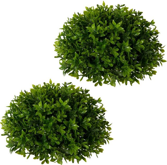 Kunstpflanze »Buchsbaumhalbkugel«, Creativ green, Höhe 12 cm, 2er Set-Otto