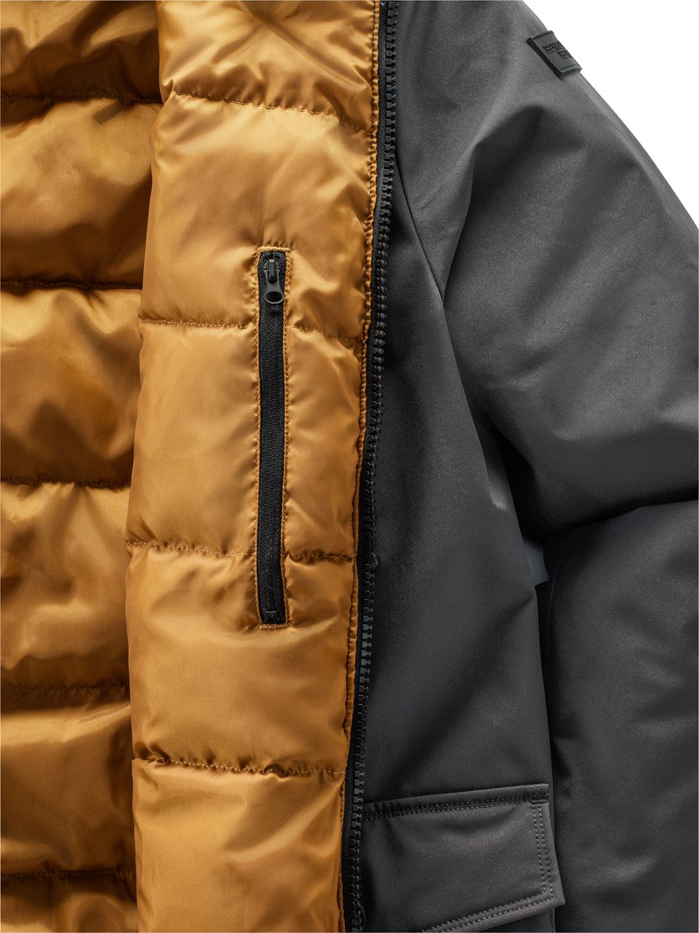 HENSON&HENSON Parka Stark wasserabweisend mit 5.000 mm Wassersäule