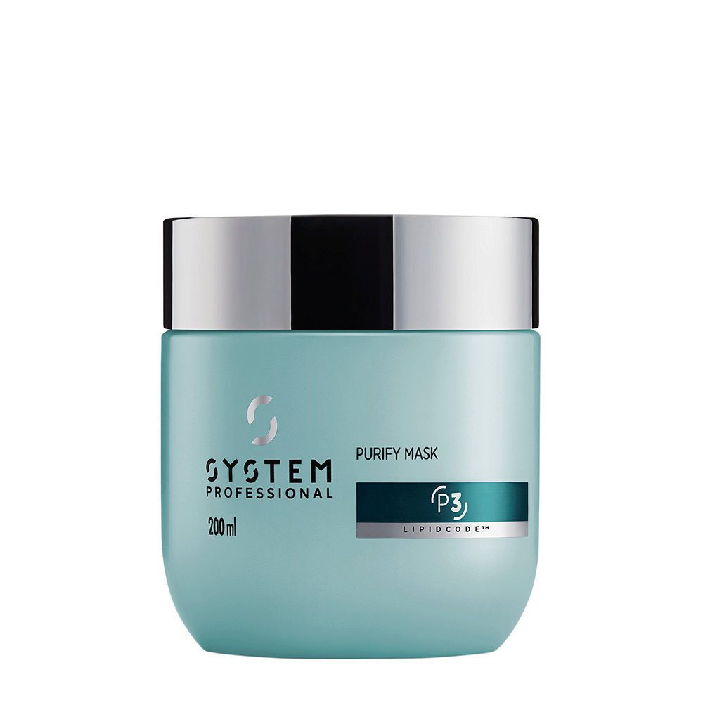 System Professional Haarkur System Professional P3 Purify Intensivschutz Haarmaske 200 ml Anti Sch, 1-tlg., Anti Schuppen Pflege