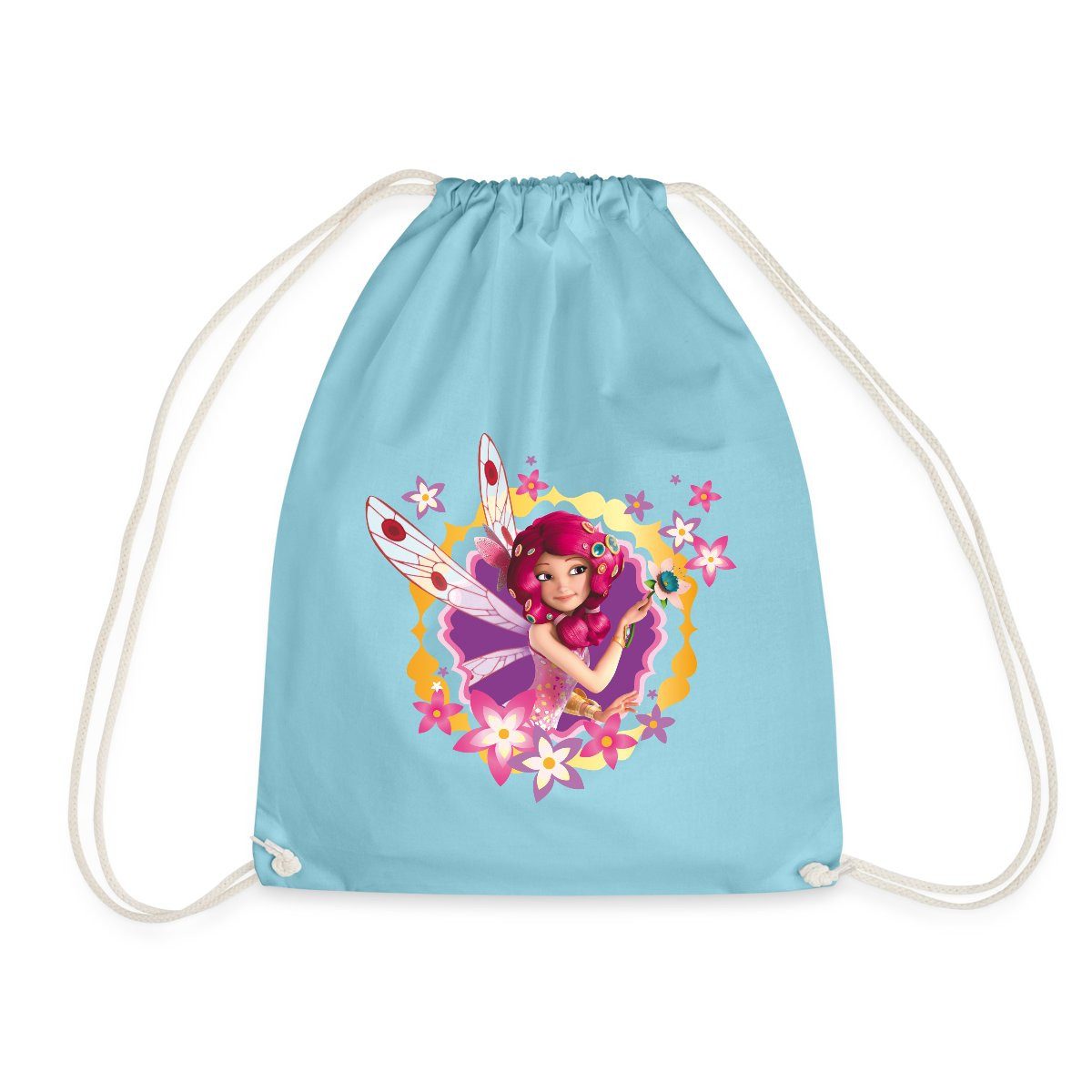 Turnbeutel Mia and Me Blumen Und Die Elfe Mia Turnbeutel