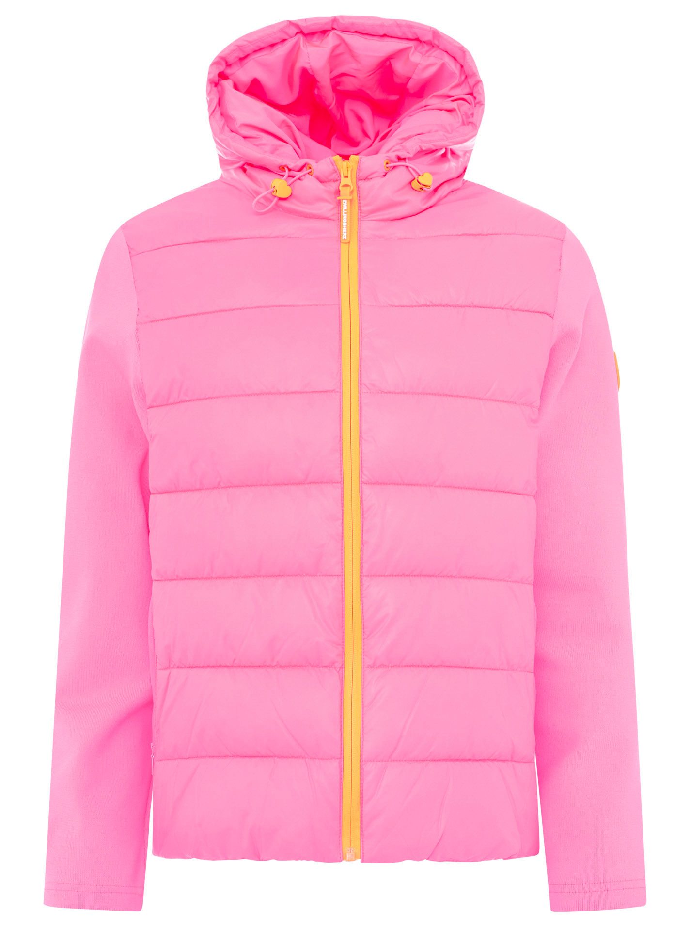 Zwillingsherz Steppjacke „Good Vibes“ gesteppte Partien vorne und hinten, seitliche Einsätze elastisch