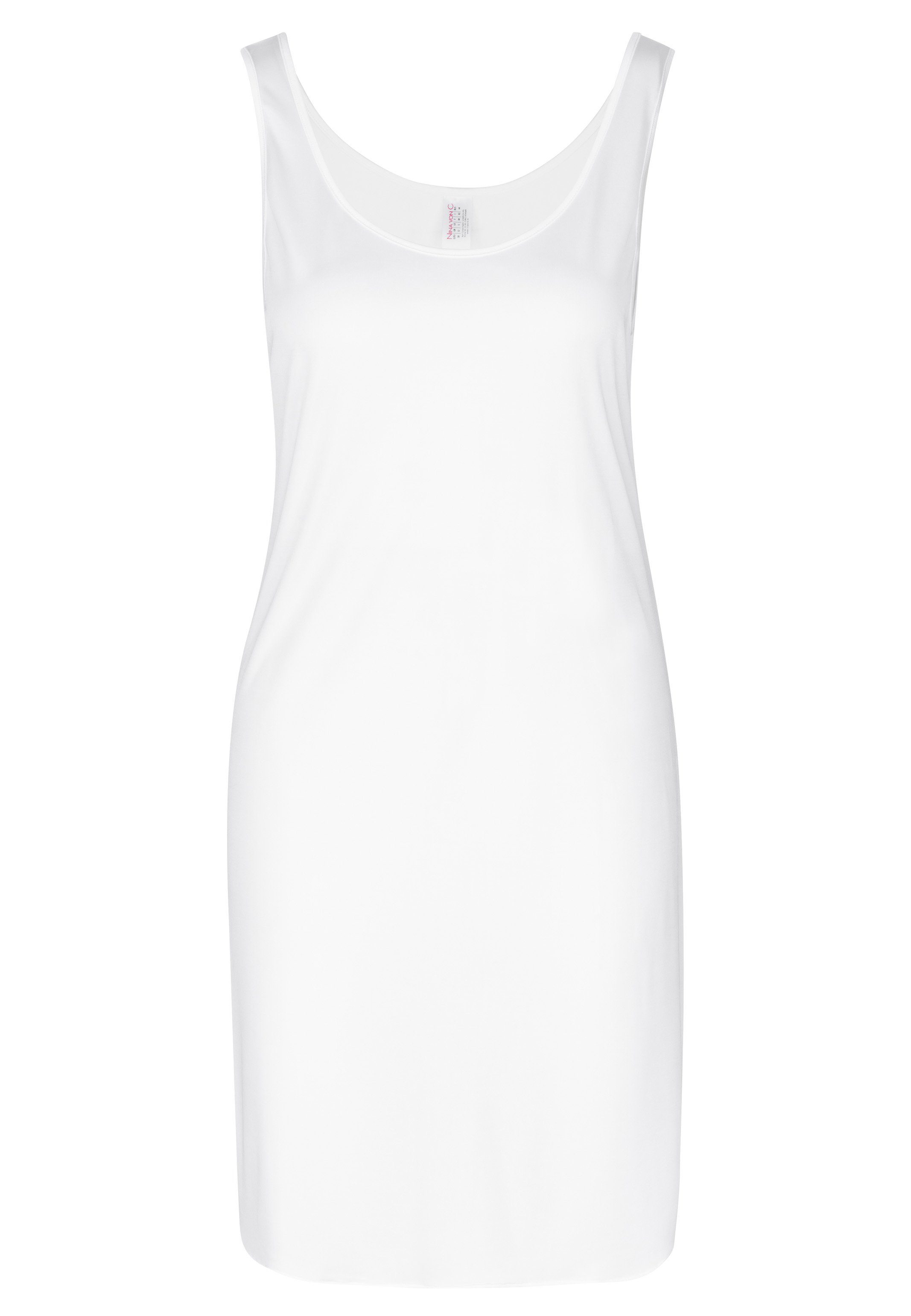 Nina Von Elegance in (1-tlg) 90 cm Weiß Länge - Negligé einer Unterkleid C. Unterkleid von
