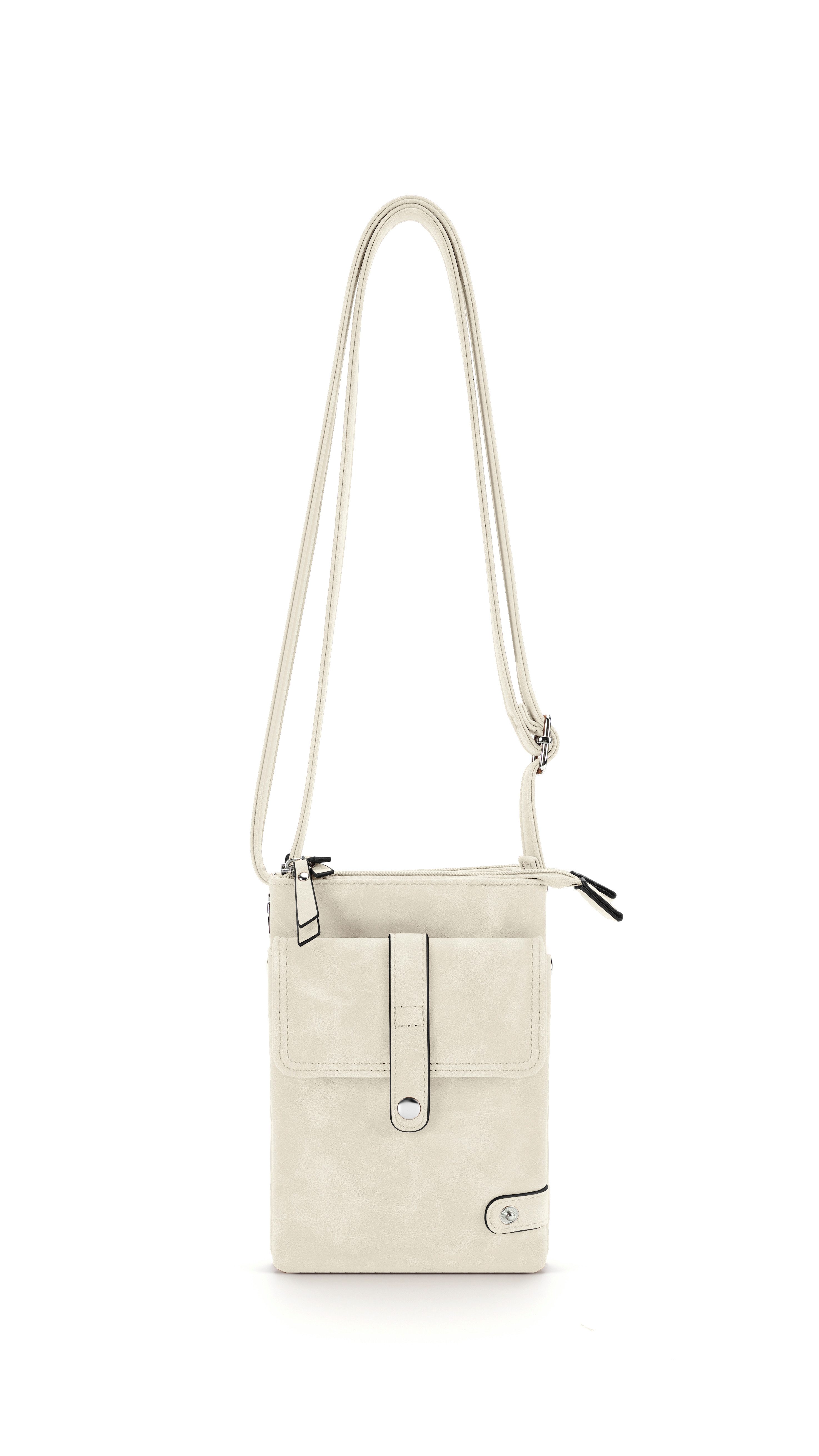 MIRROSI Umhängetasche Damen Crossbody Bag, Klein ca.14x21x3cm Handytasche, Kleine Tasche, Schultertasche für jeden Anlass