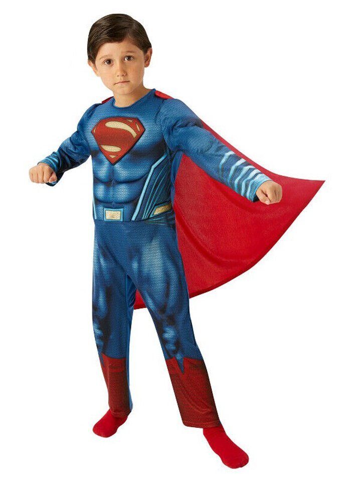 Metamorph Kostüm Superman: Dawn of Justice - Kostüm für Kinder, Superhelden-Kostüm zum gleichnamigen Kinofilm