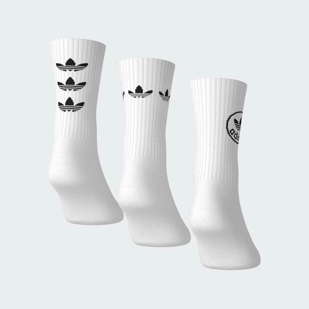 adidas Originals Sportsocken TREFOIL CREW 3P (3-Paar)