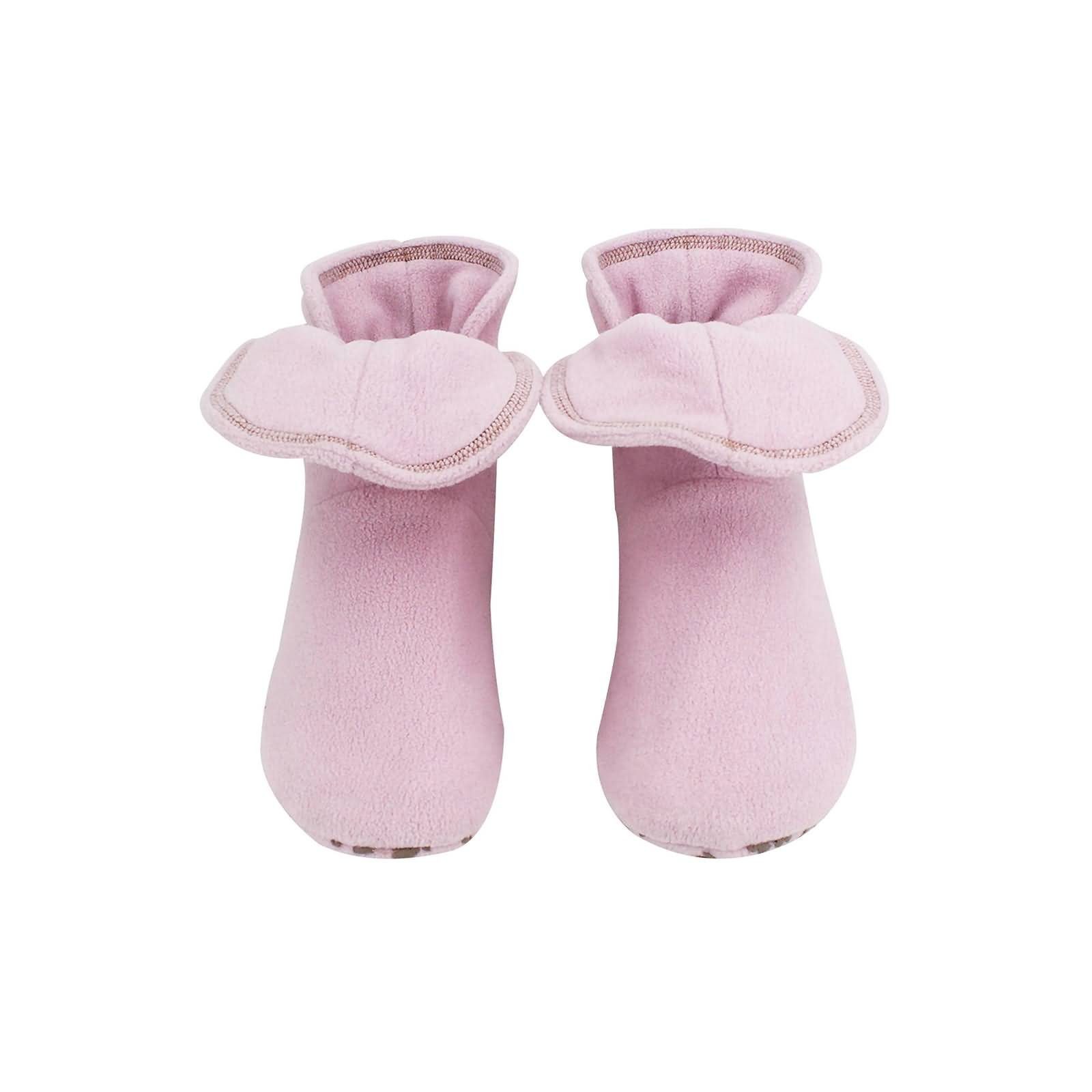 RAIKOU Hausstiefel Haussocken super flauschige Hüttenschuhe Hausschuh aus Micro Fleece mit ABS und Rutschfester Sohle