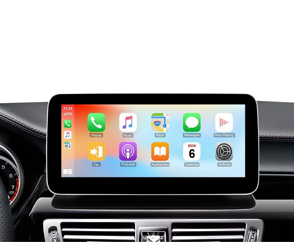 GABITECH Carplay und Android Auto Für Mercedes-Benz CLS W218/C218 NTG 5.0 Einbau-Navigationsgerät (10.3 Zoll Touchscreen Display. Carplay und Android Auto Linux System)