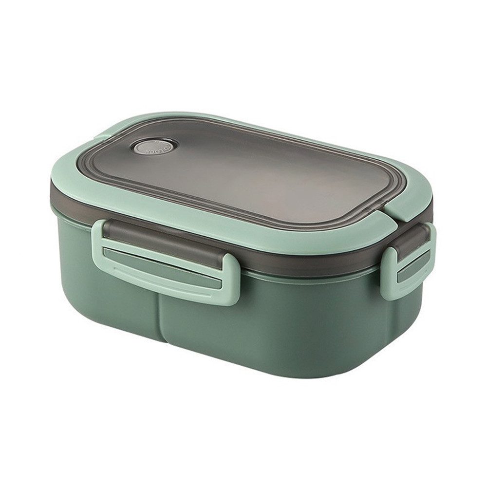 Lollanda Lunchbox Lunchbox für Kinder und Erwachsene, Brotdose mit Fächern, Lunchbox mit Trennwand, Bentobox inklusive Löffel und Gabel