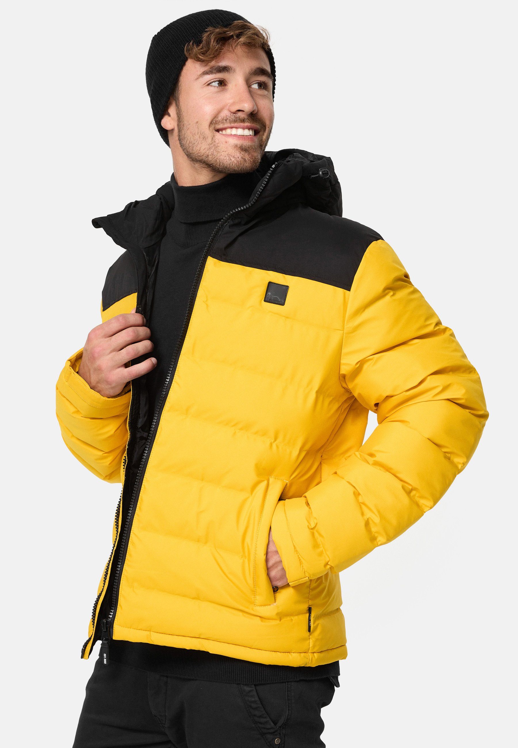 Indicode Steppjacke Herren Eberhardy Herrenjacke Daunen-Optik