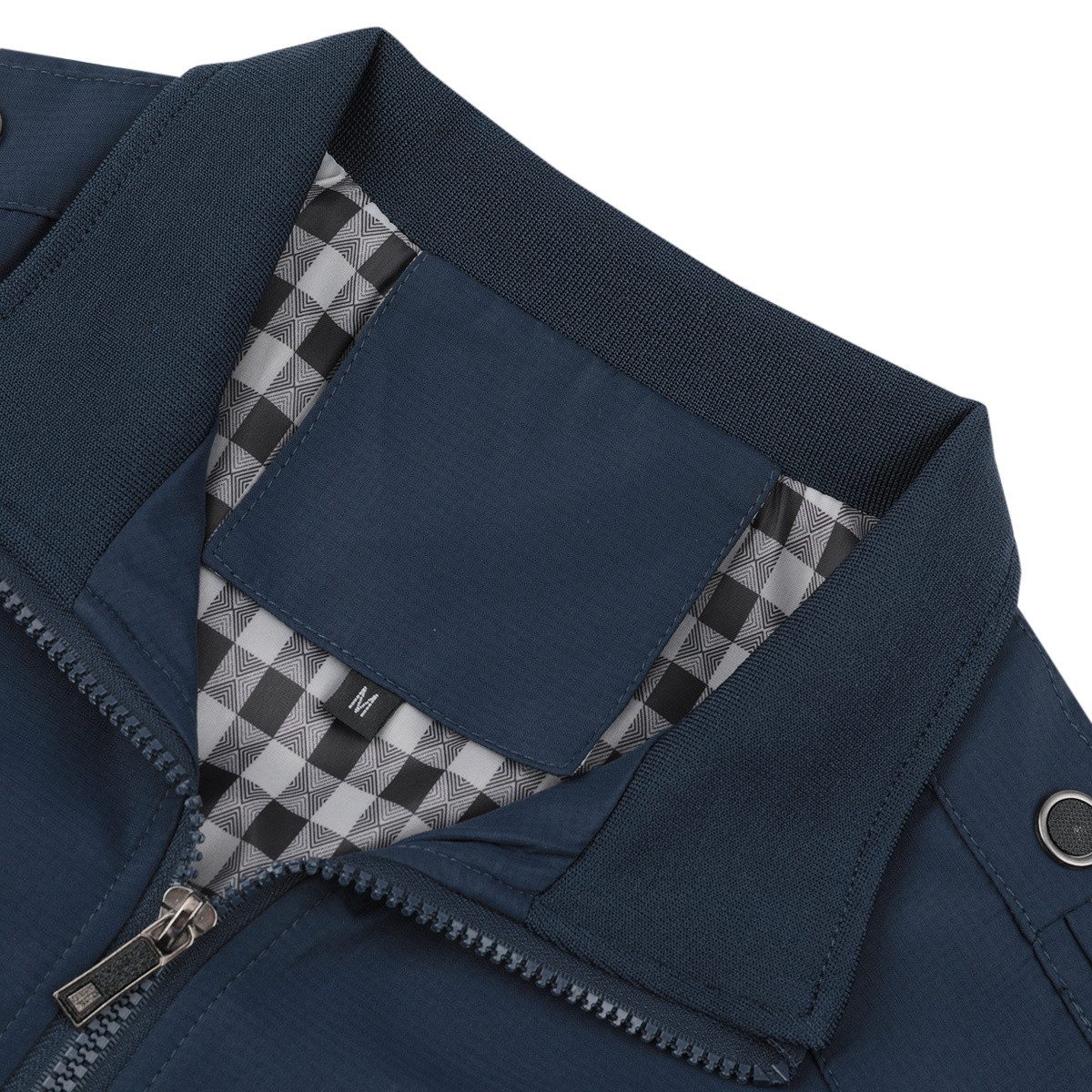 Allthemen Bomberjacke Leichte Übergangsjacke mit 2 Reißverschlusstaschen – Bild 4 von 5