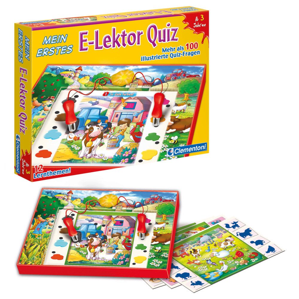 Clementoni® Lernspielzeug Wissensspiel Mein Erstes E-Lektor günstig online kaufen