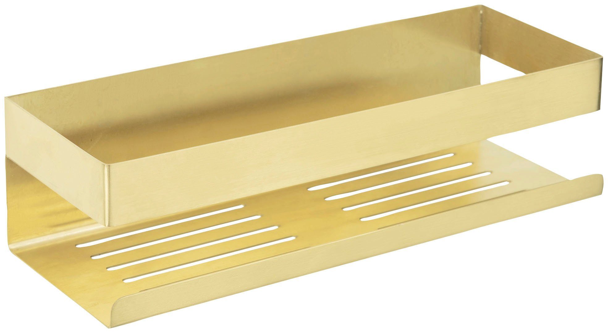 WENKO Badregal Turbo-Loc® Genova, Wandregal aus hochwertigem Edelstahl, Bef günstig online kaufen