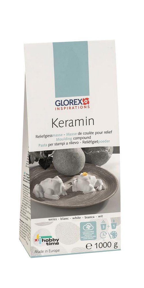 Glorex Modellierwerkzeug Reliefgießmasse Keramin, verschiedene Größen