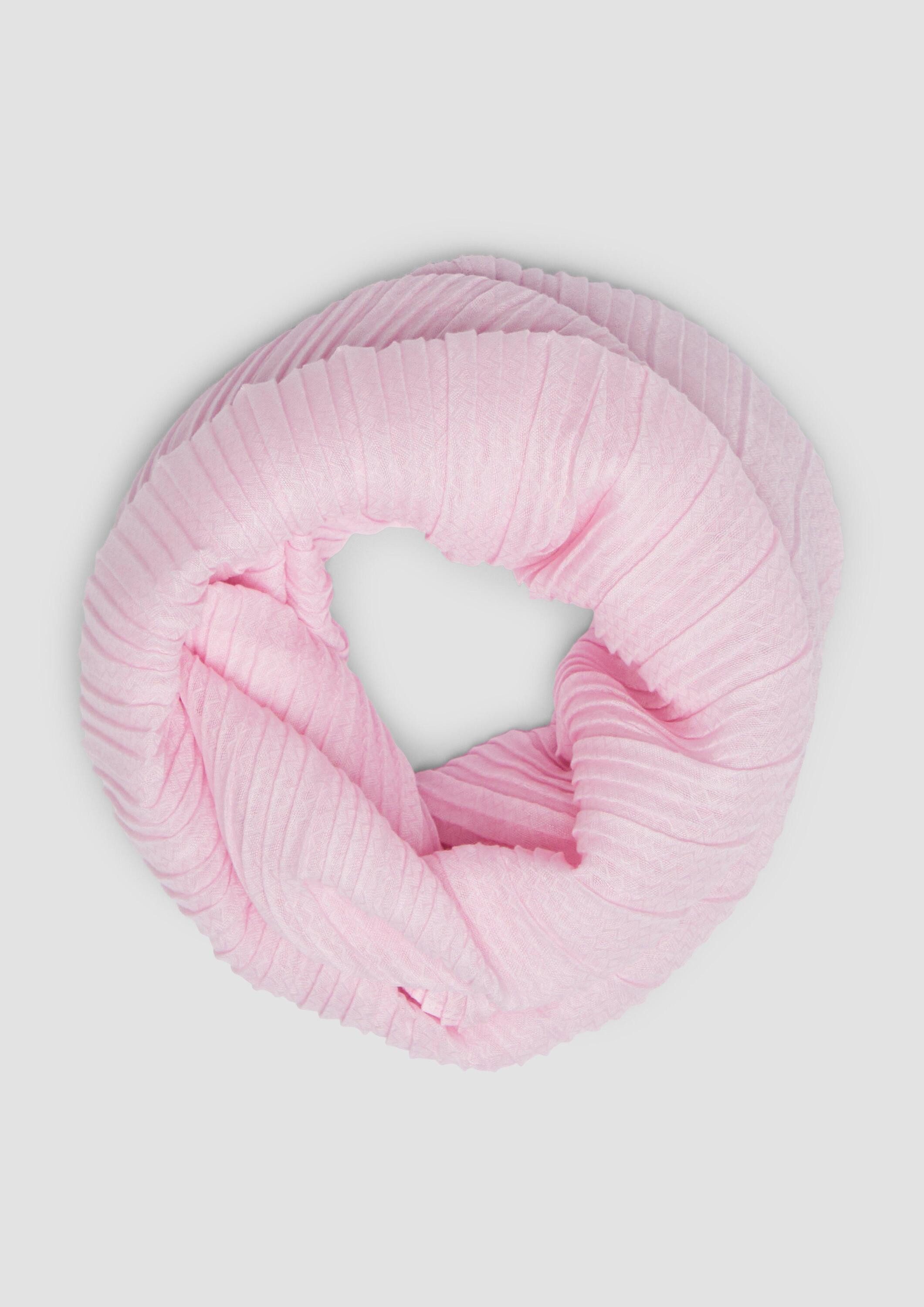 s.Oliver Loop Snood, Loop-Schal in Plissee-Optik günstig online kaufen