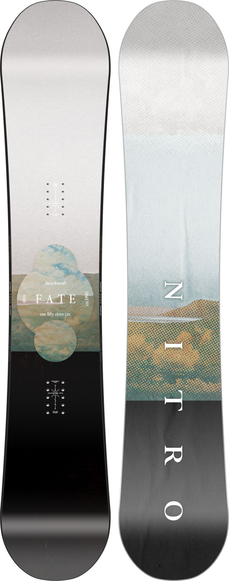NITRO Snowboard NITRO FATE BRD 24/25 Allmountain Freeride Snowboard 1251-833132