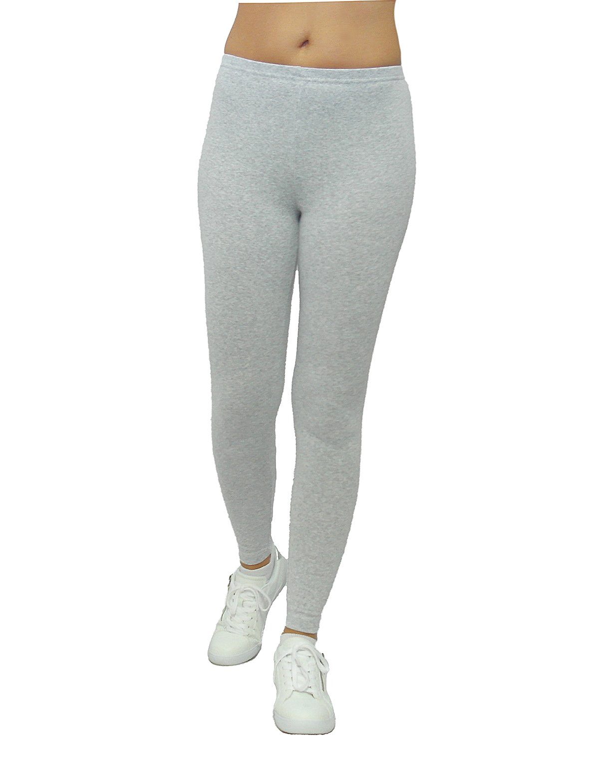F&K-Mode Thermoleggings Thermo Leggings Hose lang Baumwolle Fleece warm Mit günstig online kaufen