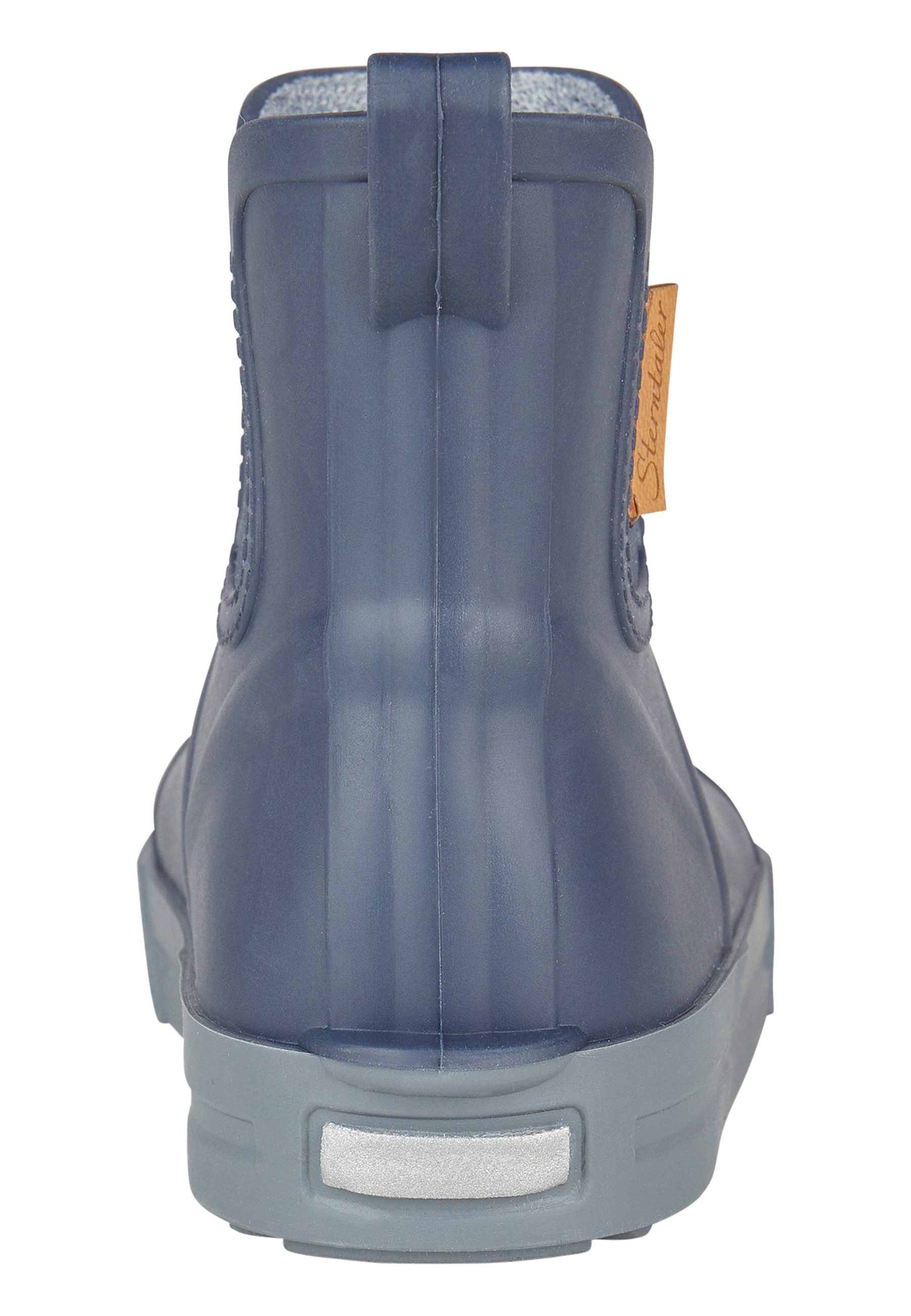 Sterntaler® Gummistiefel 2-farbig Gummistiefel (1-tlg) Gummistiefel, breiter Fuß, kurz, ungefüttert, Innensohle, Barfußgefühl