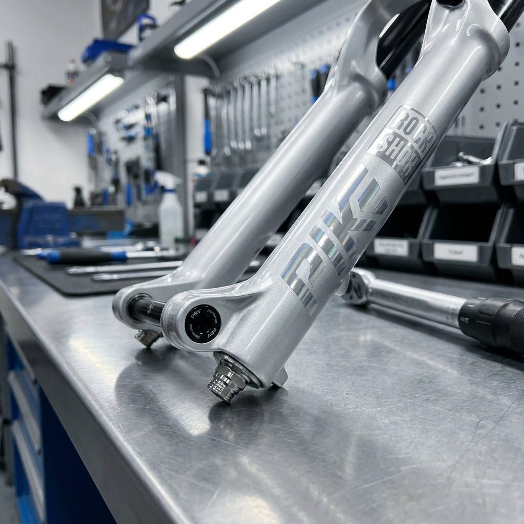 RockShox Federgabel RockShox LowerLeg 29"15x110,Boost,Pike silber, mit PRV Ventilen, 2023+