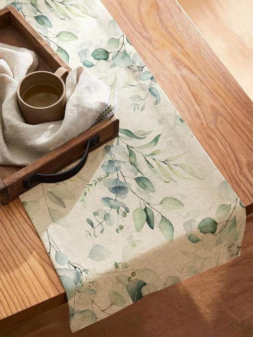 LIVINA HOME Tischläufer Premium Tischdecke abwaschbar, Tischband, moderne L günstig online kaufen